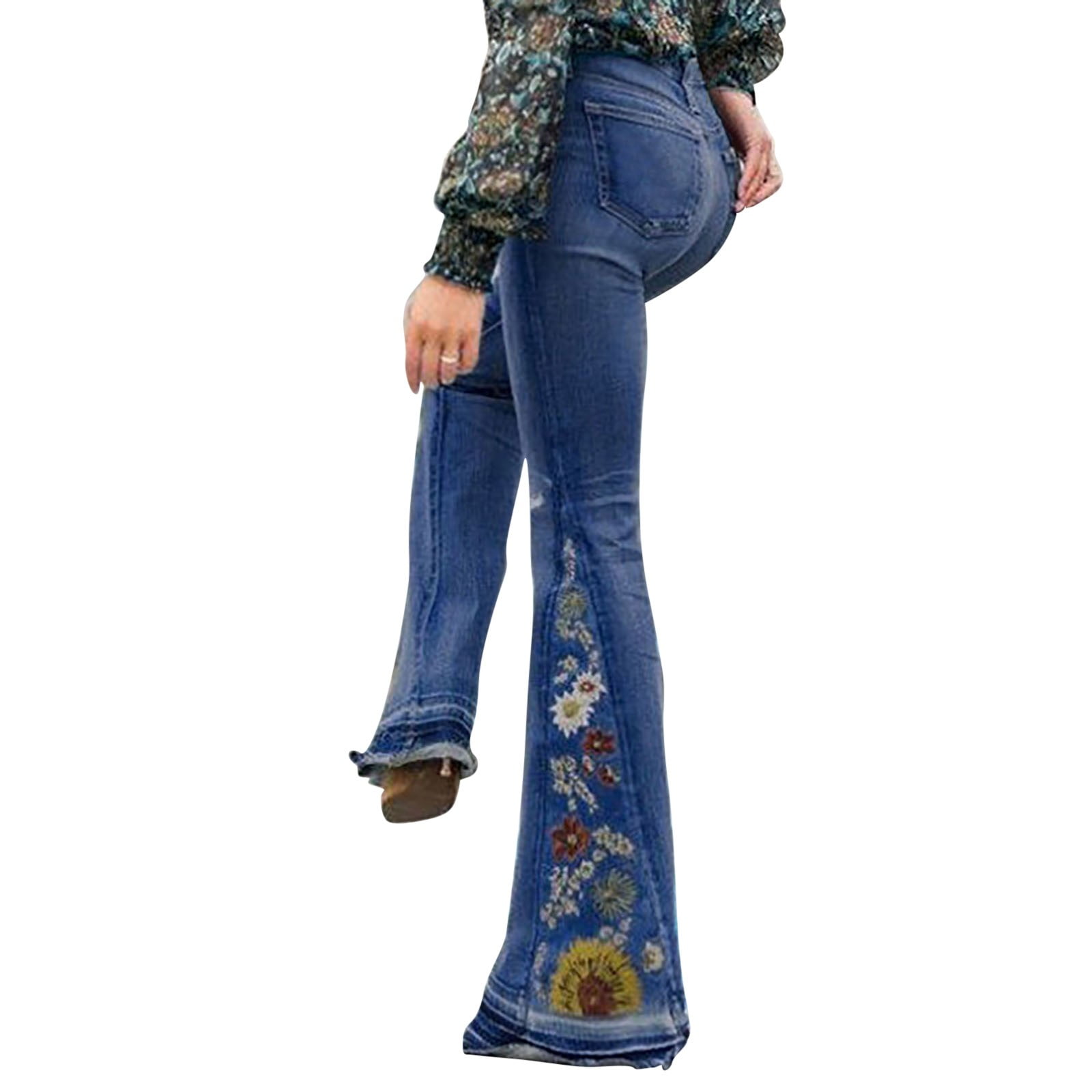 Clio Lace Up Embroidered Pants Women's 16 Boho 70's Style Black Vintage?  EUC | eBay